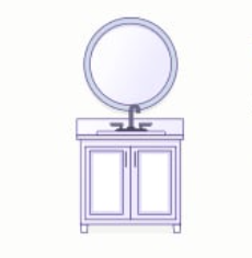 Two_Door Vanity